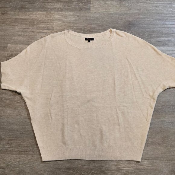 Quince Cotton Cashmere Sweater Lot Of 2 Womens Sz Large Link Stitch Dolman EUC - Picture 2 of 12